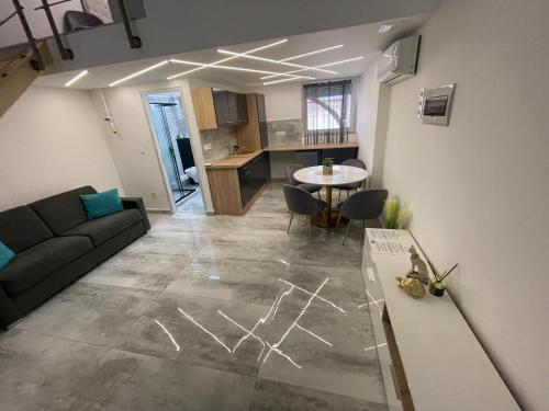 Posedenie v ubytovaní Türkiz Apartman Siófok