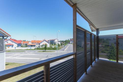 Balkón nebo terasa v ubytování Forenom Hostel Kerava