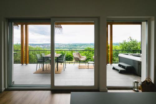 Un lugar para sentarse en Kincses Apartman