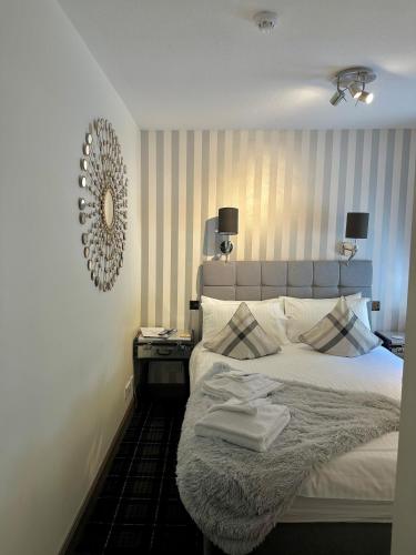 Cama o camas de una habitación en The Tobermory Hotel