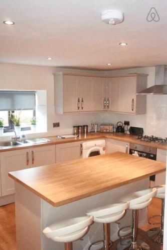 Η κουζίνα ή μικρή κουζίνα στο 103 Whalley Road Ramsbottom