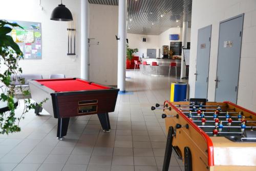 Η αίθουσα παιχνιδιών του Auberge La Digue