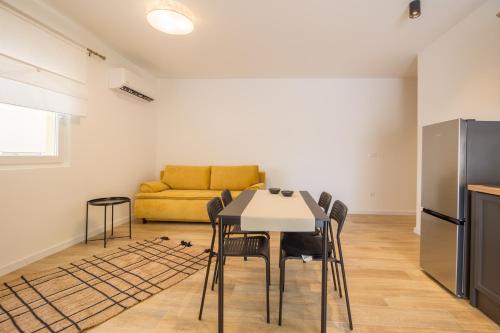 Kuchyň nebo kuchyňský kout v ubytování Apartmants Micki Tučepi