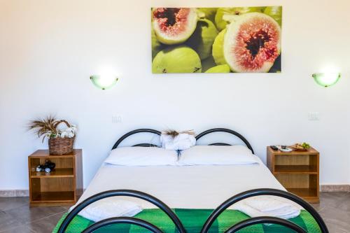 Katil atau katil-katil dalam bilik di Agriturismo Masseria Le Creste