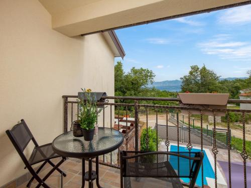 Un balcon sau o terasă la Holiday Home Villa Agnes by Interhome