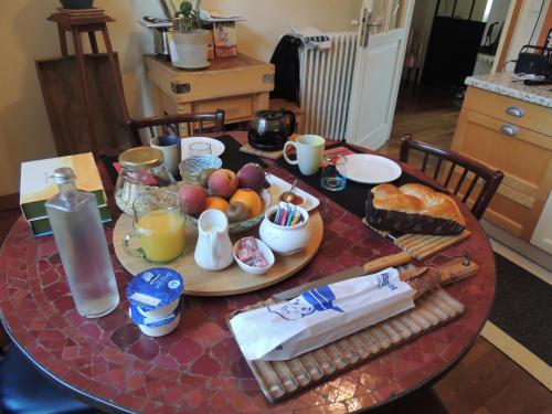 Jídlo v bed and breakfast nebo okolí