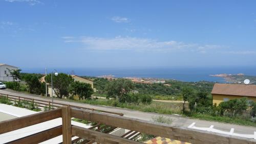a view from the balcony of a house at Affittimoderni Isola Rossa Elite-PATI24 in Cascabraga