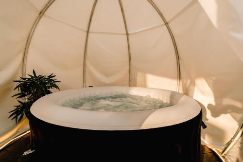 Fotografie z fotogalerie ubytování Downtown Scandinavian Igloo with Jacuzzi&Garden v Bukurešti
