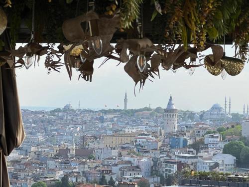 Vista general de Estambul o vista desde el hotel