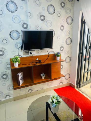 TV/trung tâm giải trí tại SR Apartments DSQ