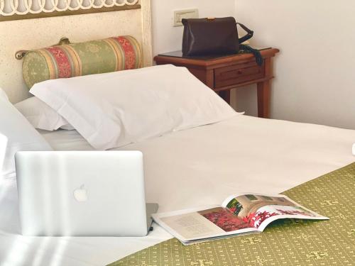 Katil atau katil-katil dalam bilik di Hotel Fiuggi Terme Resort & Spa