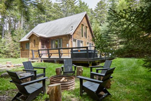 Κήπος έξω από το 80s Ski Cabin, 5min to Hunter Mt