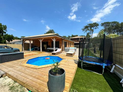 Location Jolie Villa située au calme avec piscine à Lacanau océan