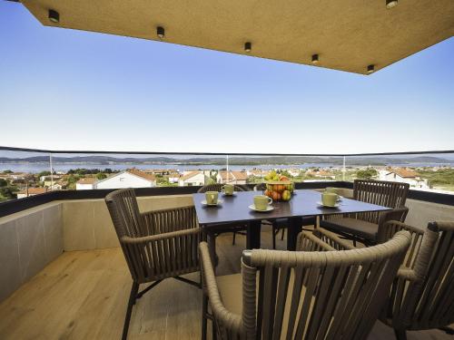 Un balcon sau o terasă la Apartment Garden Villa by Interhome