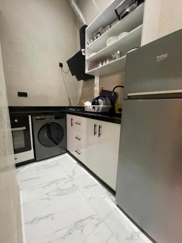 Dapur atau dapur kecil di Family Appart