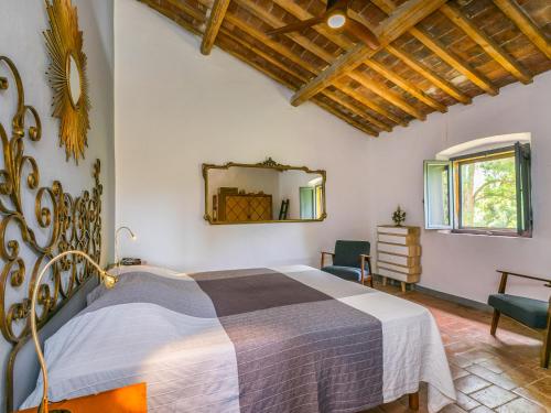Ένα ή περισσότερα κρεβάτια σε δωμάτιο στο Holiday Home Saletto by Interhome