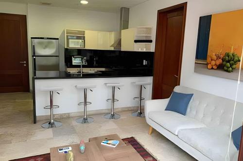 Кухня или мини-кухня в 212 Cartagena Walled City Magical Apt
