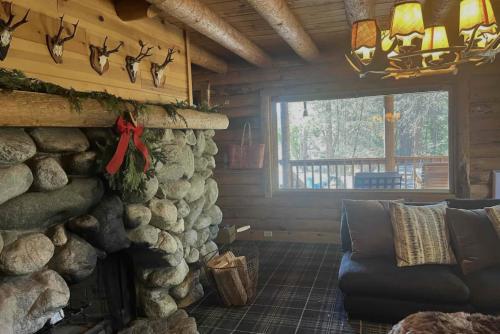 Zona de estar de The Fireside Inn