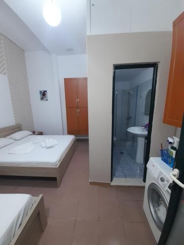 Llit o llits en una habitació de Mucaj House