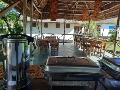 Restaurace v ubytování Real African Life safaris and Camps