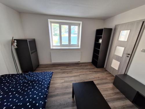 Postel nebo postele na pokoji v ubytování Apartmán RD Bystré