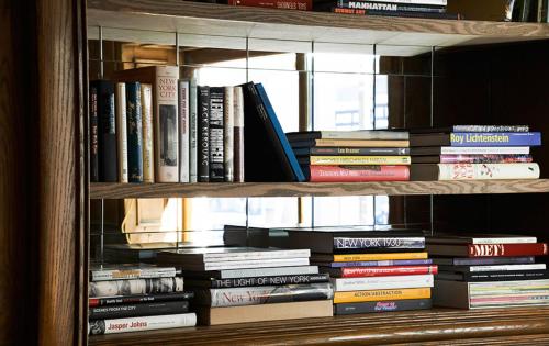 Biblioteca no hotel