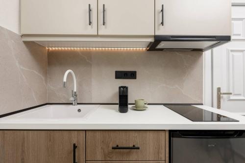 Nhà bếp/bếp nhỏ tại Oasis Boutique Apartment