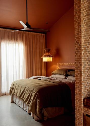 Cama o camas de una habitación en Sun Ranch
