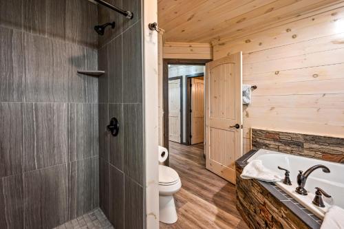 Lil Cabin in the Cove! MTN views, theater, hot tub, games, king beds, Prime Location! photo 30