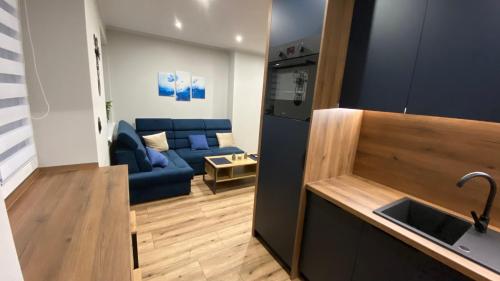 Χώρος καθιστικού στο Apartament centrum