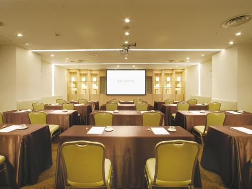 Kawasan bisnes dan/atau bilik persidangan di Art Hotel Kagoshima