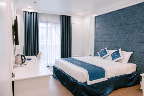 Voodi või voodid majutusasutuse Senior Hotel 2 toas