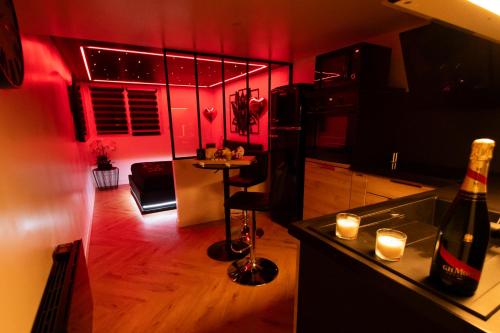 Kuchyňa alebo kuchynka v ubytovaní Stella - Appartement détente à Dieppe