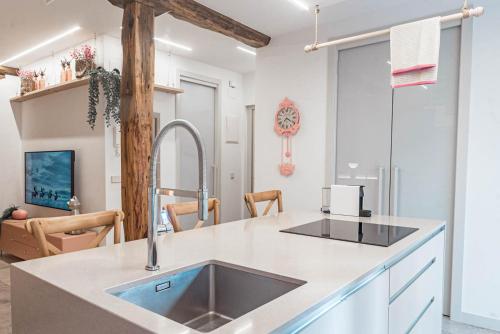 Η κουζίνα ή μικρή κουζίνα στο Apartamento Viteri by SanSe Holidays