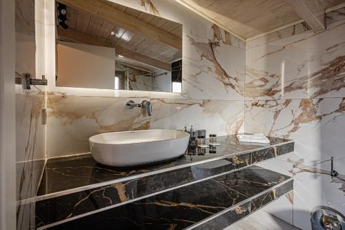 Koupelna v ubytování Villa Monalisa