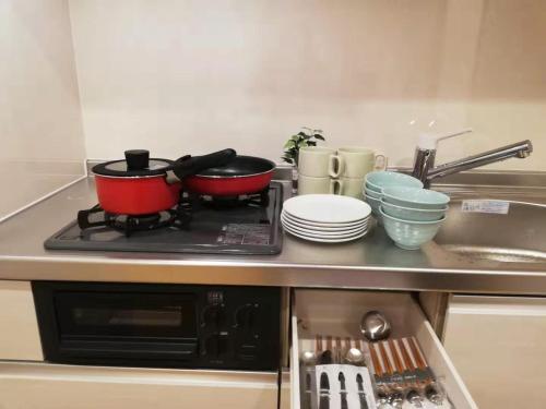 2池袋最中心 两室一厅 池袋站10分 2 rooms Ikebukuro center 10 mins to ST Max 7P 直达新宿 涉谷 表参道 池袋 上野 代代木 银座 原宿