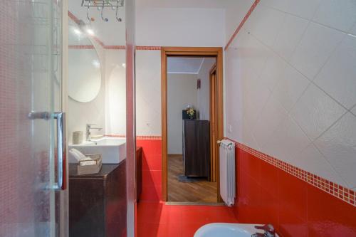 Koupelna v ubytování Casa Mata e Grifone - Bivani con posto auto