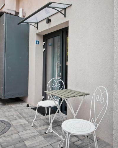 Kawasan patio atau luaran di Balaton Apartamenty