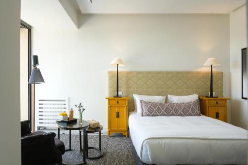 Кровать или кровати в номере Villa BELYA