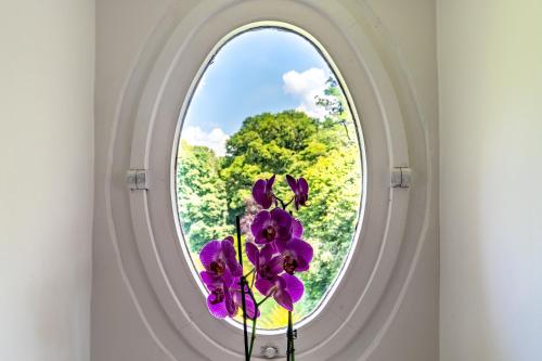 Κήπος έξω από το Chambre d'hôtes Kerdary
