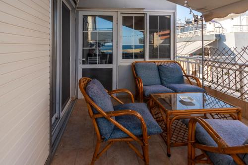 Balkoni atau teres di Alexandroupolis Lighthouse Apartment !!!
