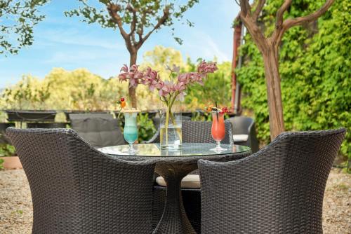 Zahrada ubytování Hotel Vis à Vis