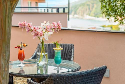 Balkón nebo terasa v ubytování Hotel Vis à Vis
