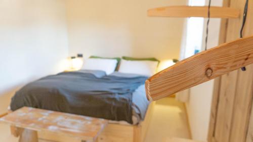 Cama o camas de una habitación en Agriturismo Mirtilla