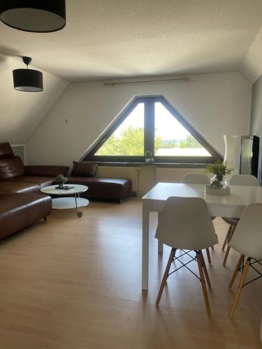 O zonă de relaxare la Ferienhaus Margarete