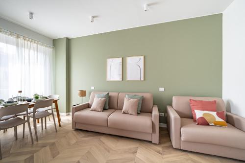 Posezení v ubytování Milanofierapartments Colonna
