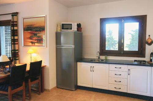 Η κουζίνα ή μικρή κουζίνα στο Apartamento en Bérchules