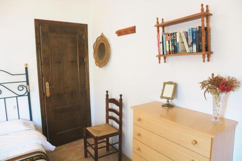 Ένα ή περισσότερα κρεβάτια σε δωμάτιο στο Apartamento en Bérchules
