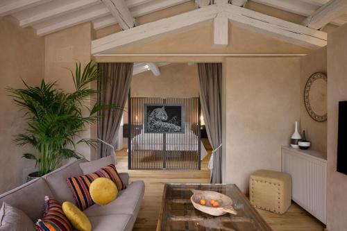 Posezení v ubytování Borgo I Vicelli Adults Only Relais