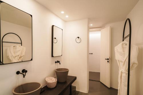Ein Badezimmer in der Unterkunft Santonero